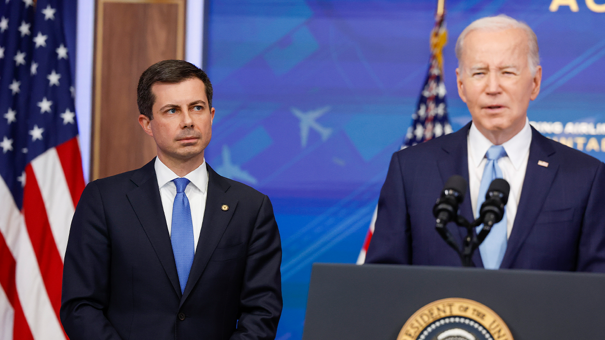 Secretary Pete Buttigieg and President Biden