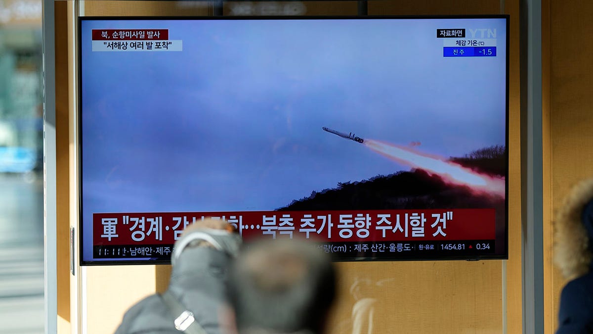 Seoul TV North Korea missile launch