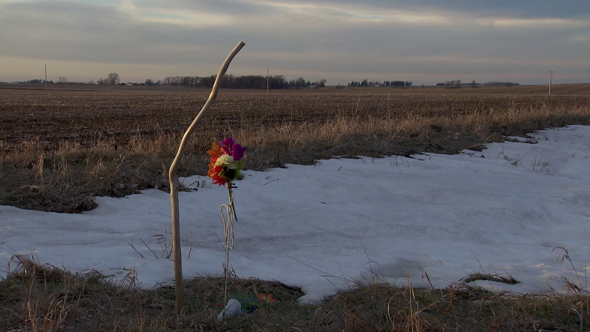 Scene of fatal buggy crash