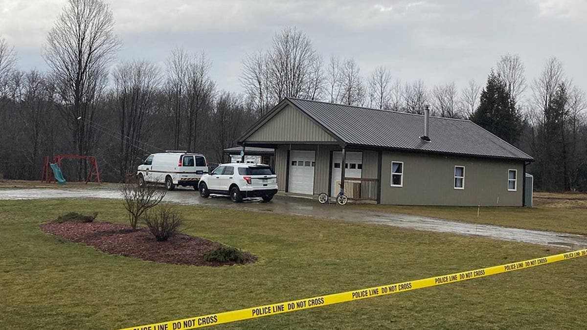 Rebekah Byler's home on Fish Flats Road in Sparta Township