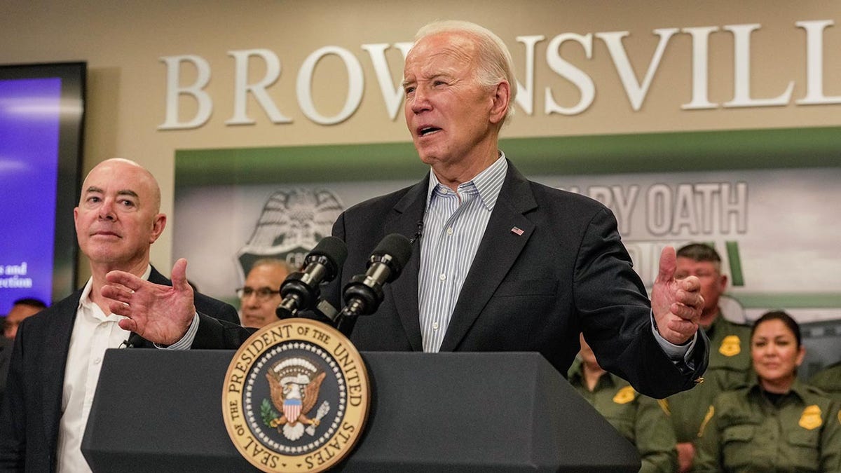 Biden in Brownville, Texas