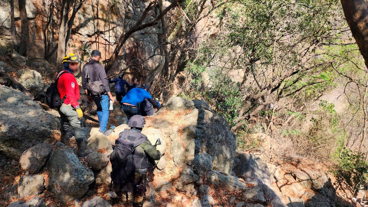 Search team in Mexico