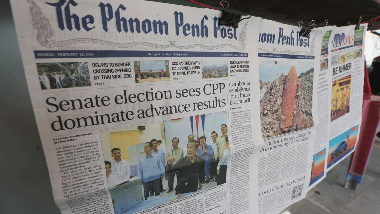 Cambodia-Newspaper