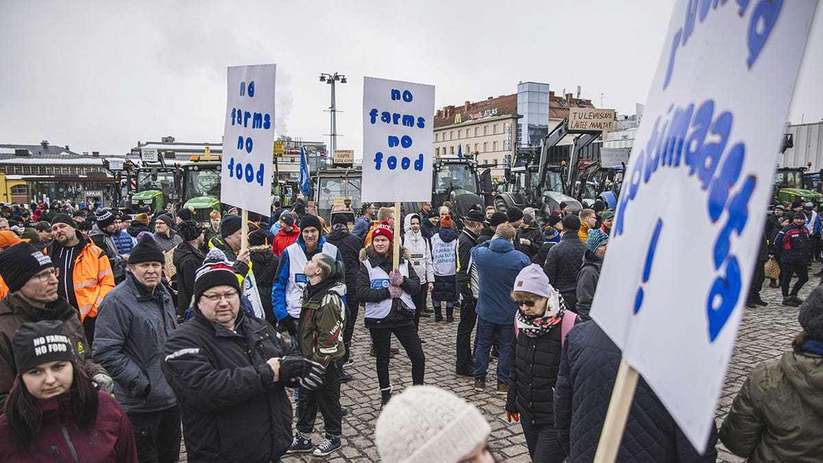 Farmer protest