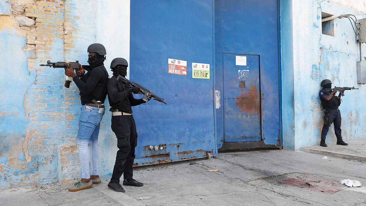 Police in Haiti