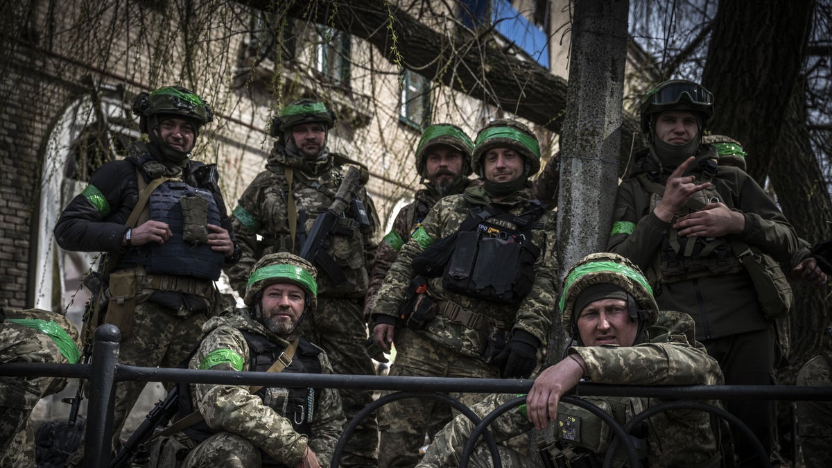 Ukraine Troops Russia