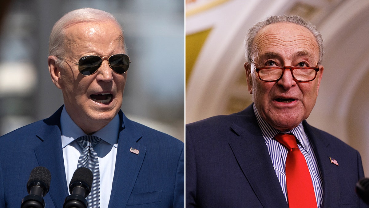 Biden and Schumer split