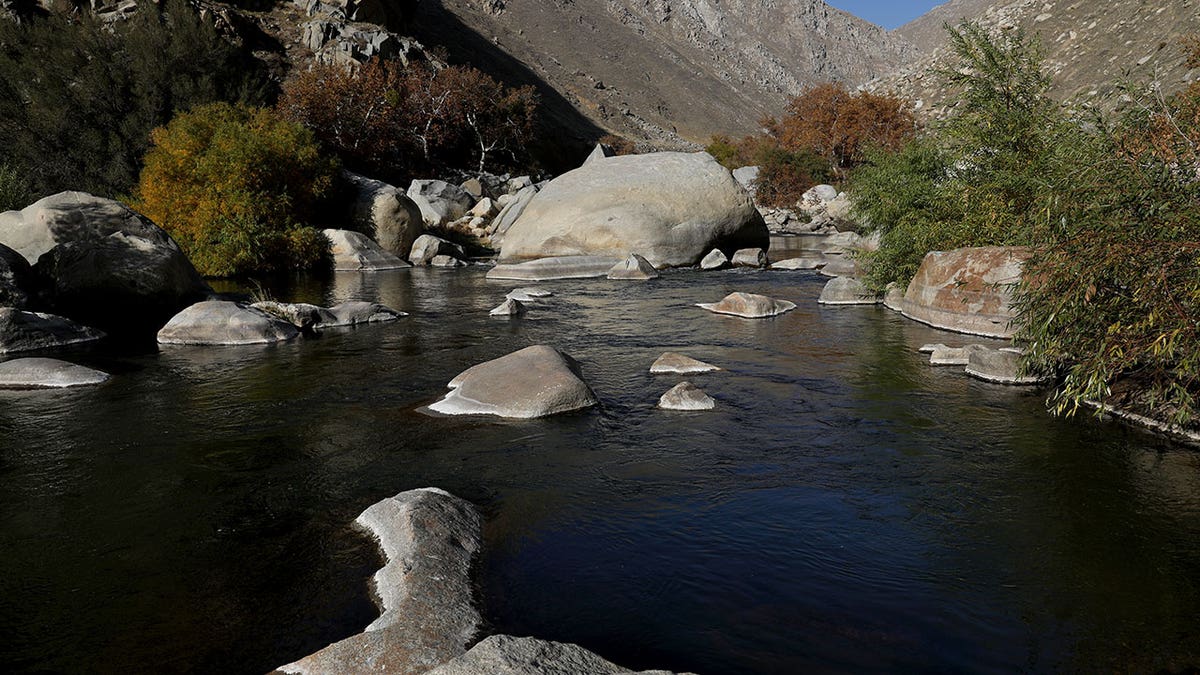 Kern River in Bakersfield, California