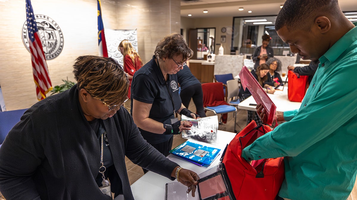 North Carolina ballots on Super Tuesday