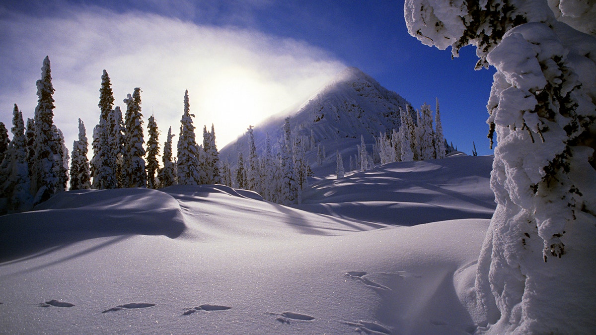 Snowy mountains