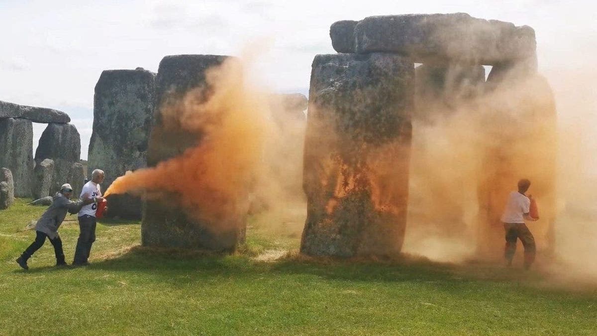 Just Stop Oil Stonehenge