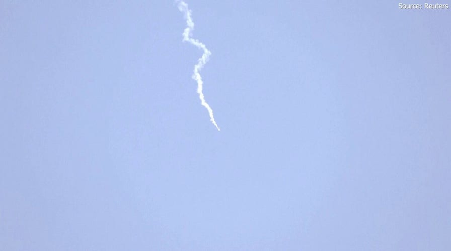 Hezbollah fires a barrage of rockets into Israel on Wednesday