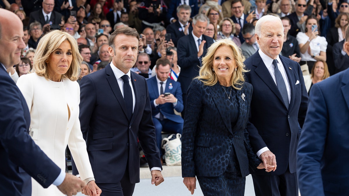 Jill Biden in Normandy for D-Day commemoration