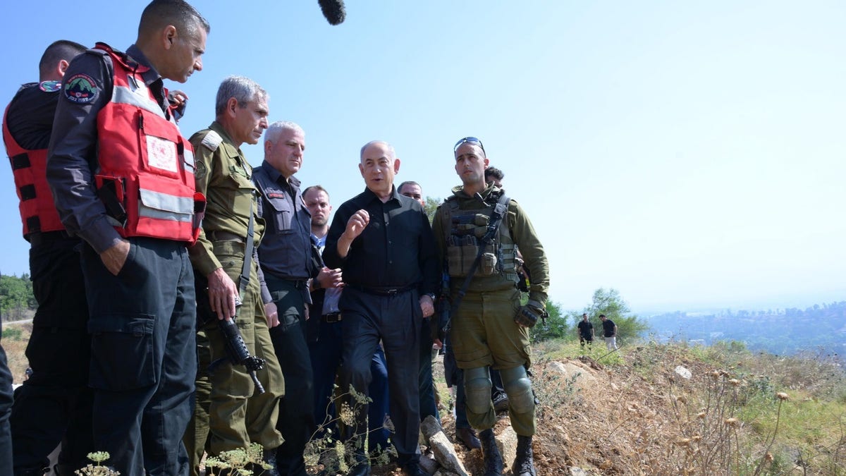 Netanyahu visits northern Israel