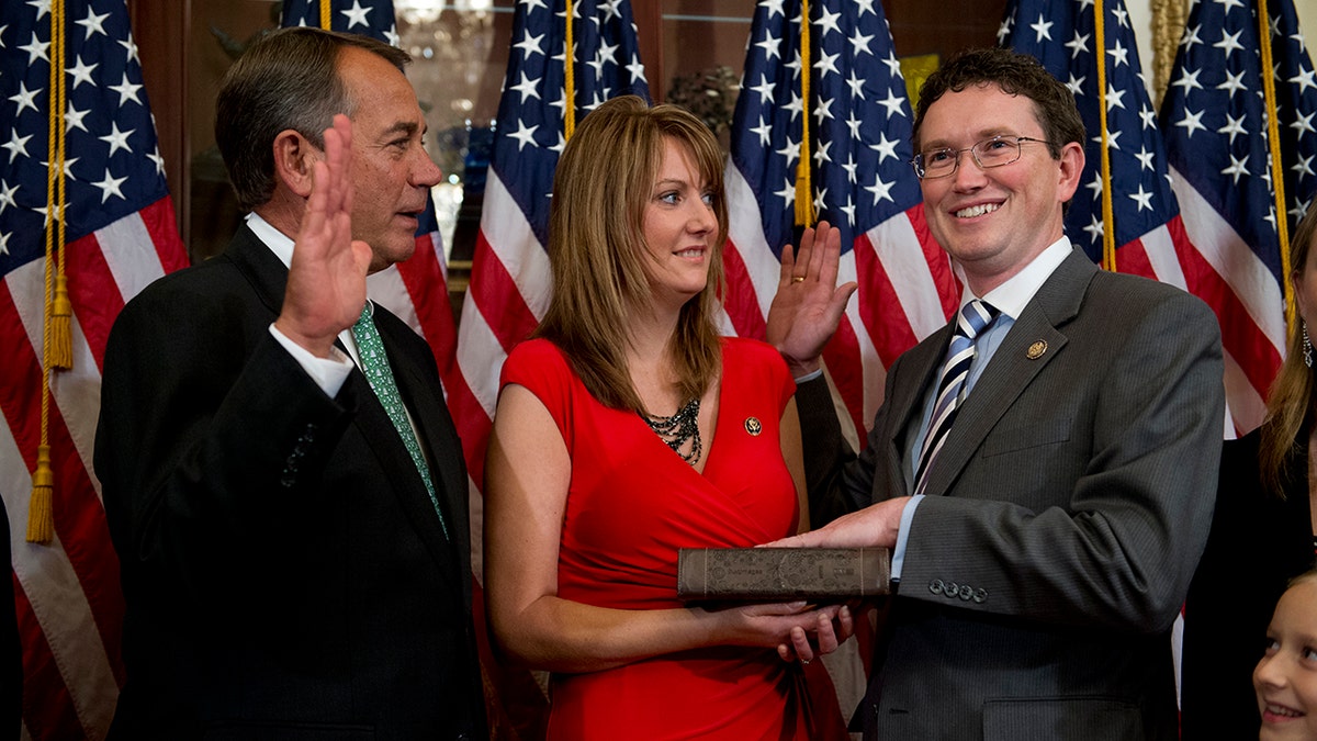 Thomas Massie and wife Rhonda