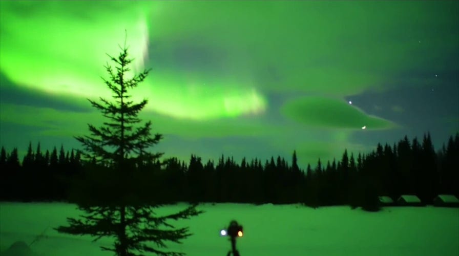 'Most insane aurora of my life': Stunning Northern Lights shine bright over Alaska.