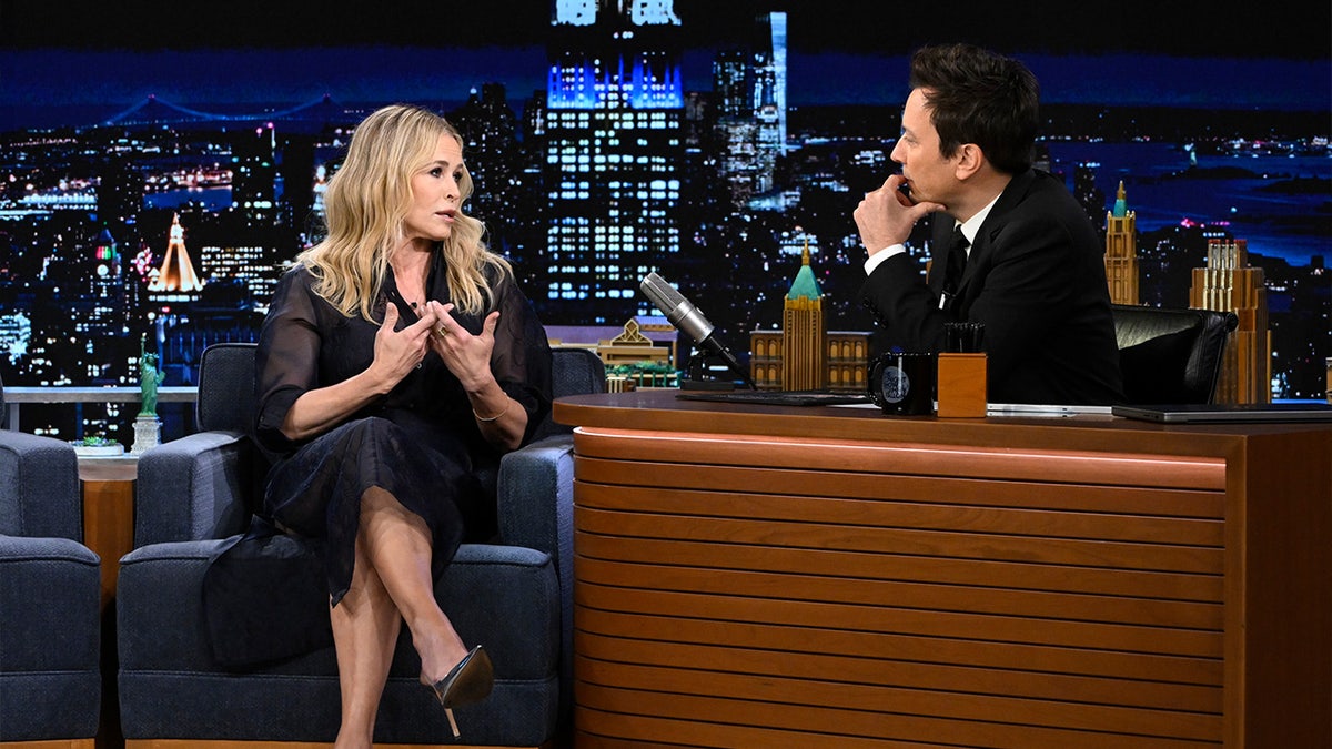 Chelsea Handler and Jimmy Fallon