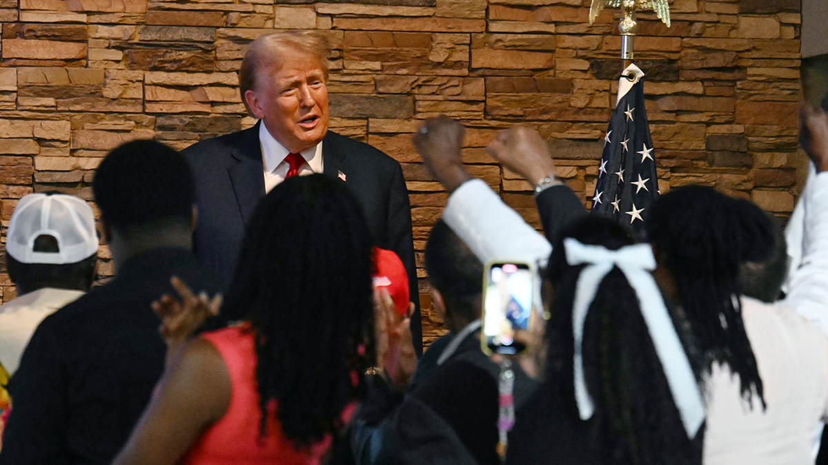 Trump at Detroit church