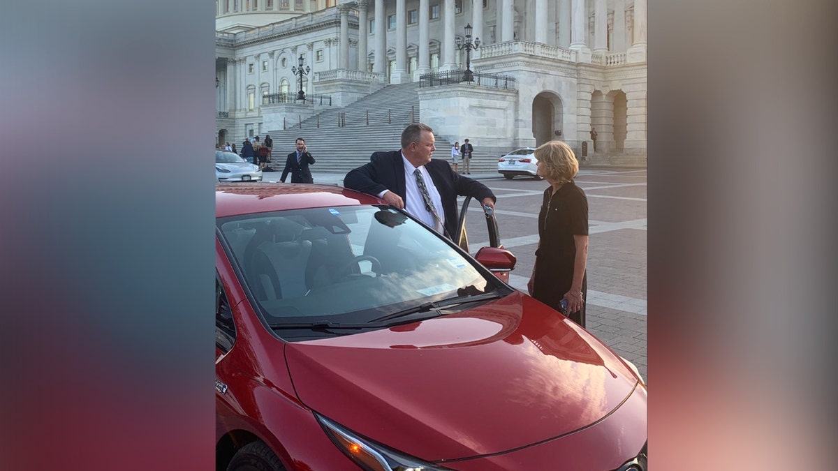 Sen. Jon Tester gave a heated response to the NRSC attacking him for driving a Prius.