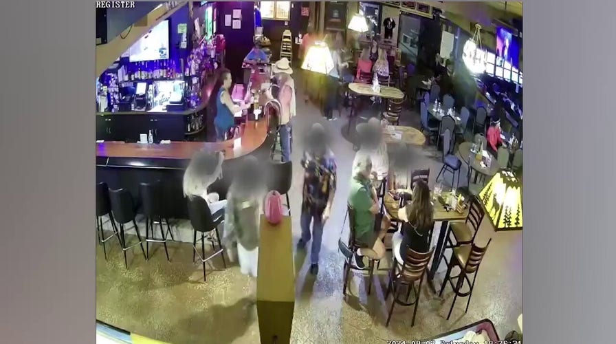 Surveillance footage shows moment truck crashes into Elks Lodge, injuring 30 people