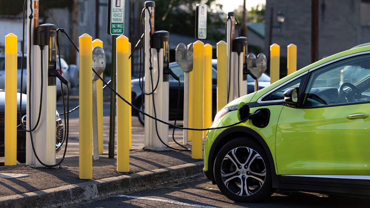 Chevy Bolt charges