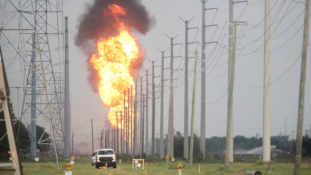 pipeline fire