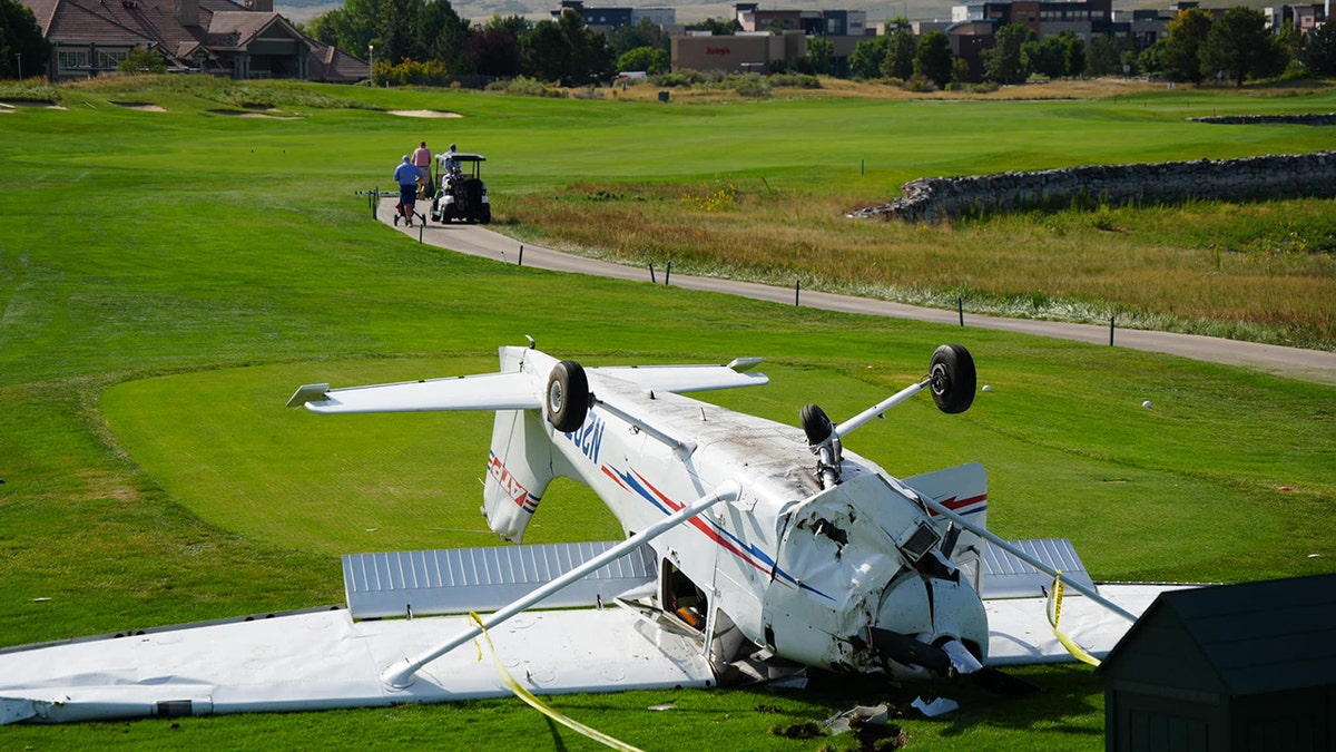 Colorado golf course plane crash