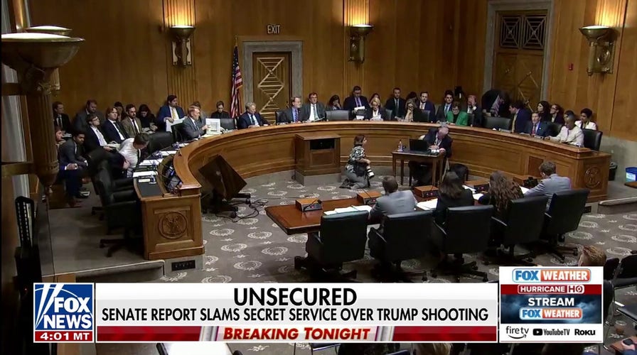  Senate report blasts Secret Services response to Trump assassination attempt