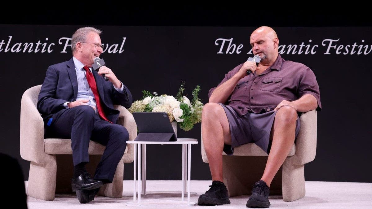 Jeffrey Goldberg and John Fetterman