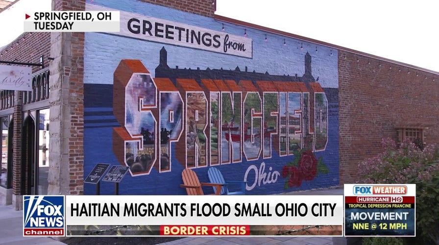 Haitian migrants flood small city in Ohio