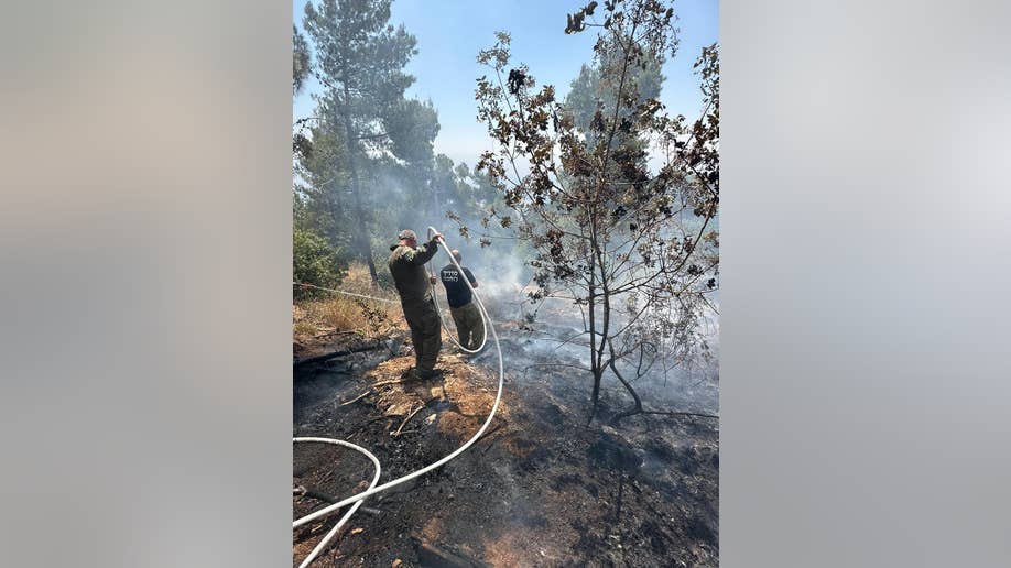 first responders at Kibbutz Manara