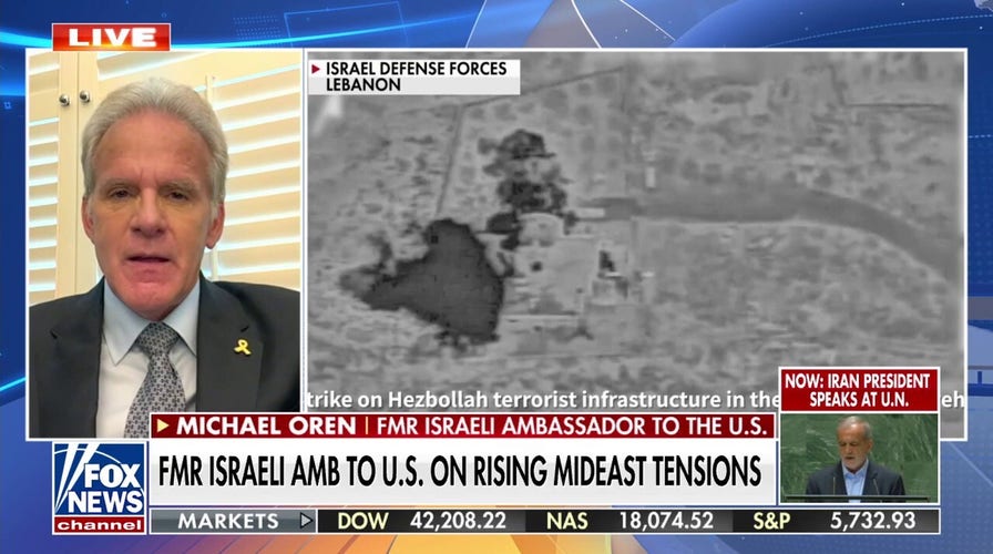 Hezbollah has to be moved away from that Israel-Lebanon border: Michael Oren