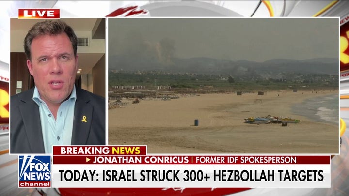 Israel strikes more than 300 Hezbollah targets in Lebanon