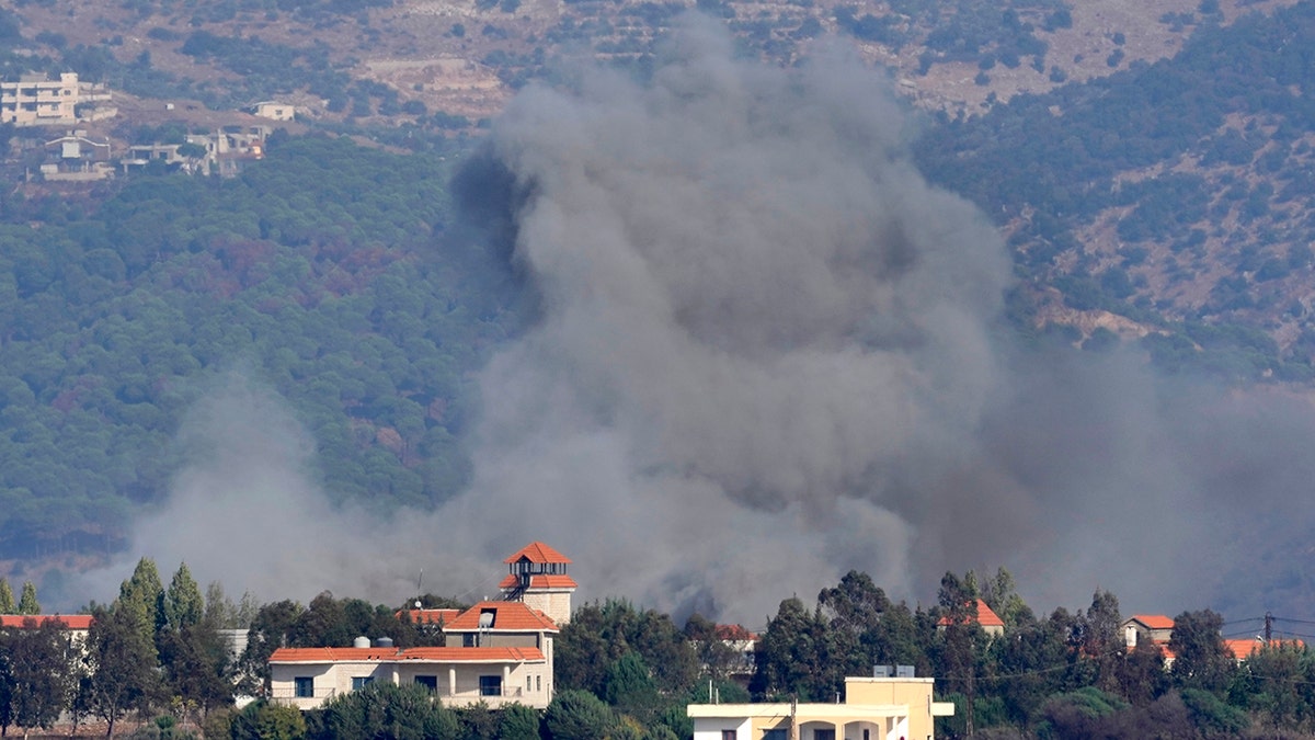 Israeli airstrike on the village of Khiam