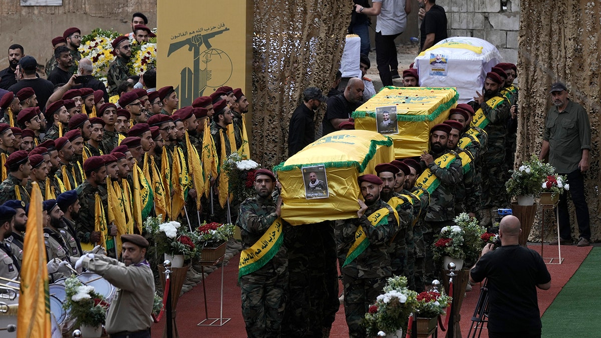 Hezbollah fighter funeral