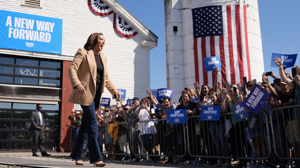 New polls indicate Harris with an outside the margin-of-error lead over Trump in New Hampshire