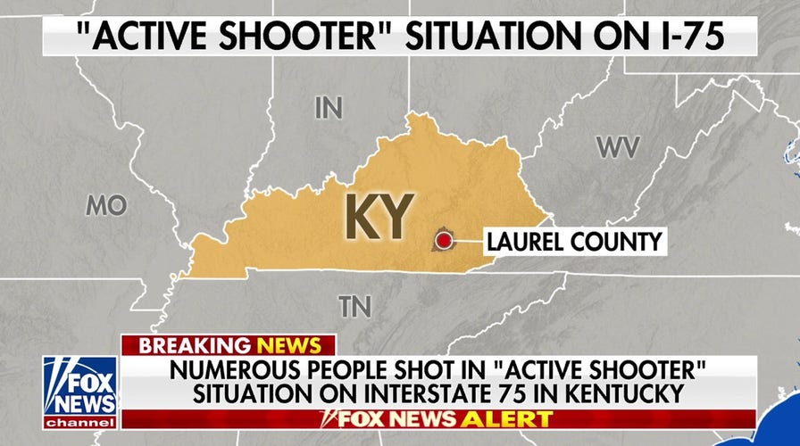 Active shooter reported on Kentucky I-75