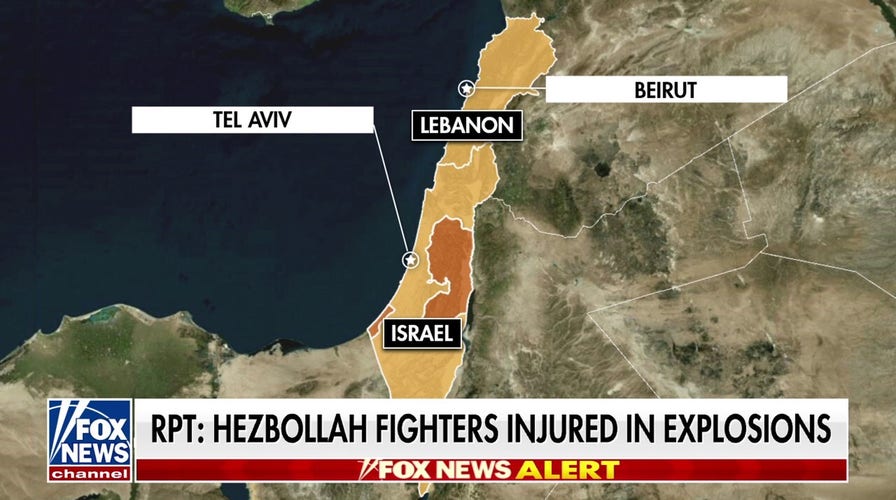 Hezbollah fighters reportedly injured in pager explosions in Lebanon