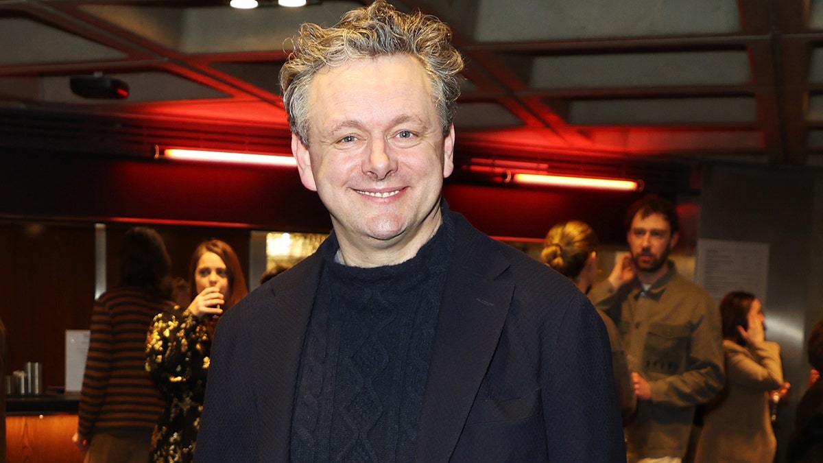 Michael Sheen at the press night for "Nye"