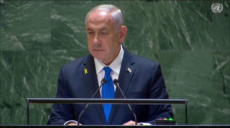 Netanyahu delivers warning to Iran in UN speech