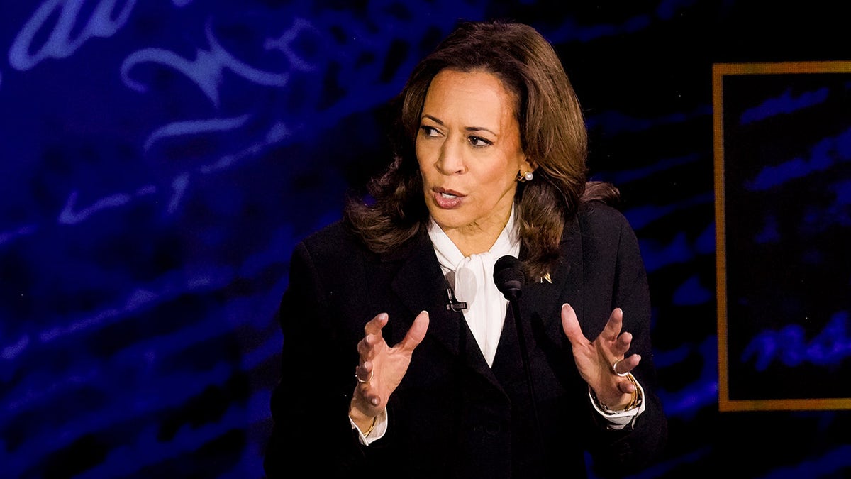 Kamala Harris closeup from ABC debate