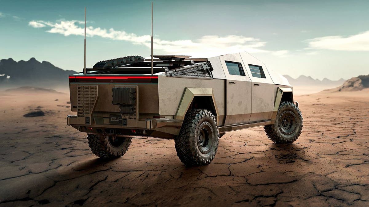 Tesla's Cybertruck gets military makeover with tactical twist