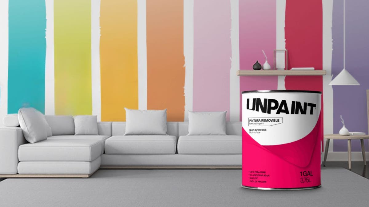 The peelable paint you can remove from your walls in minutes