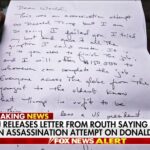 Trump assassination suspect wrote chilling letter months before golf course plot: ‘I failed you’