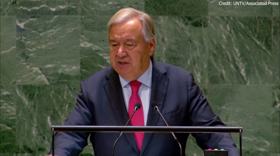 UN Secretary-General Guterres garners applause over condemnation of violence in Gaza, silence on Israeli hostages