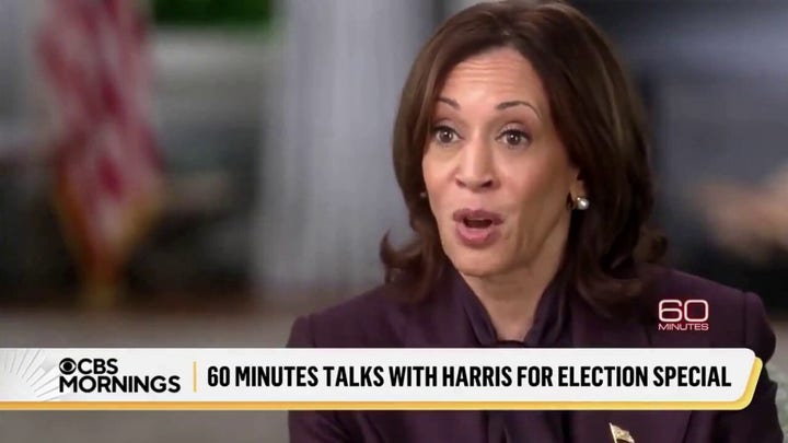 Kamala Harris tells '60 Minutes' she'll pay for her economic plan by taxing the rich 