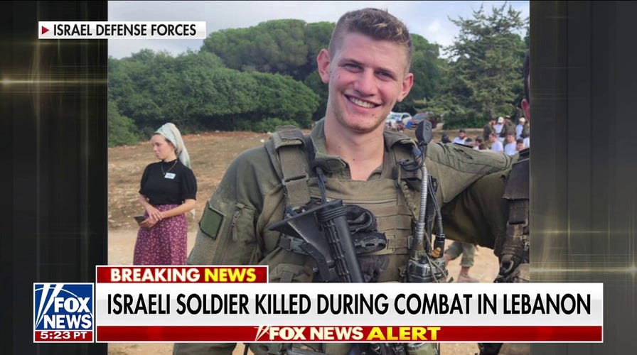 IDF soldier killed in combat in Lebanon