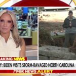 American flag stands strong after tourist town leveled by remnants of Hurricane Helene: ‘Hope and strength’