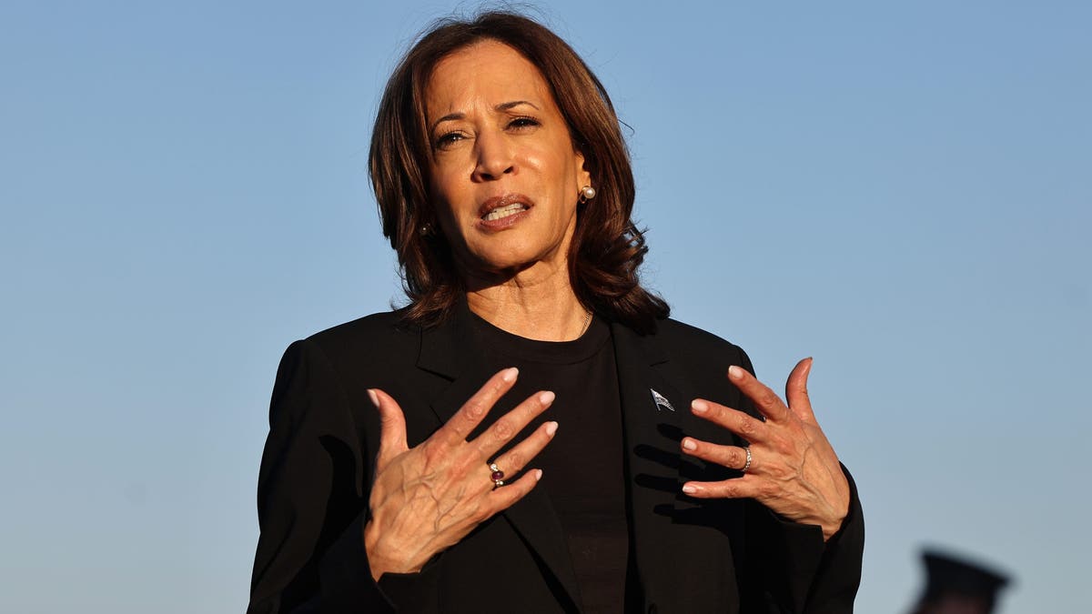 Kamala Harris closeup shot