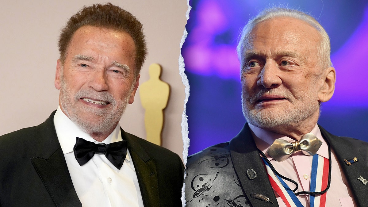 Arnold Schwarzenegger Edwin Eugene "Buzz" Aldrin